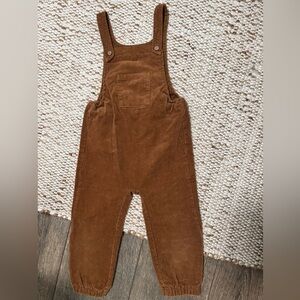 Rylee & Cru Brown Corduroy Toddler  Overalls 2-3T